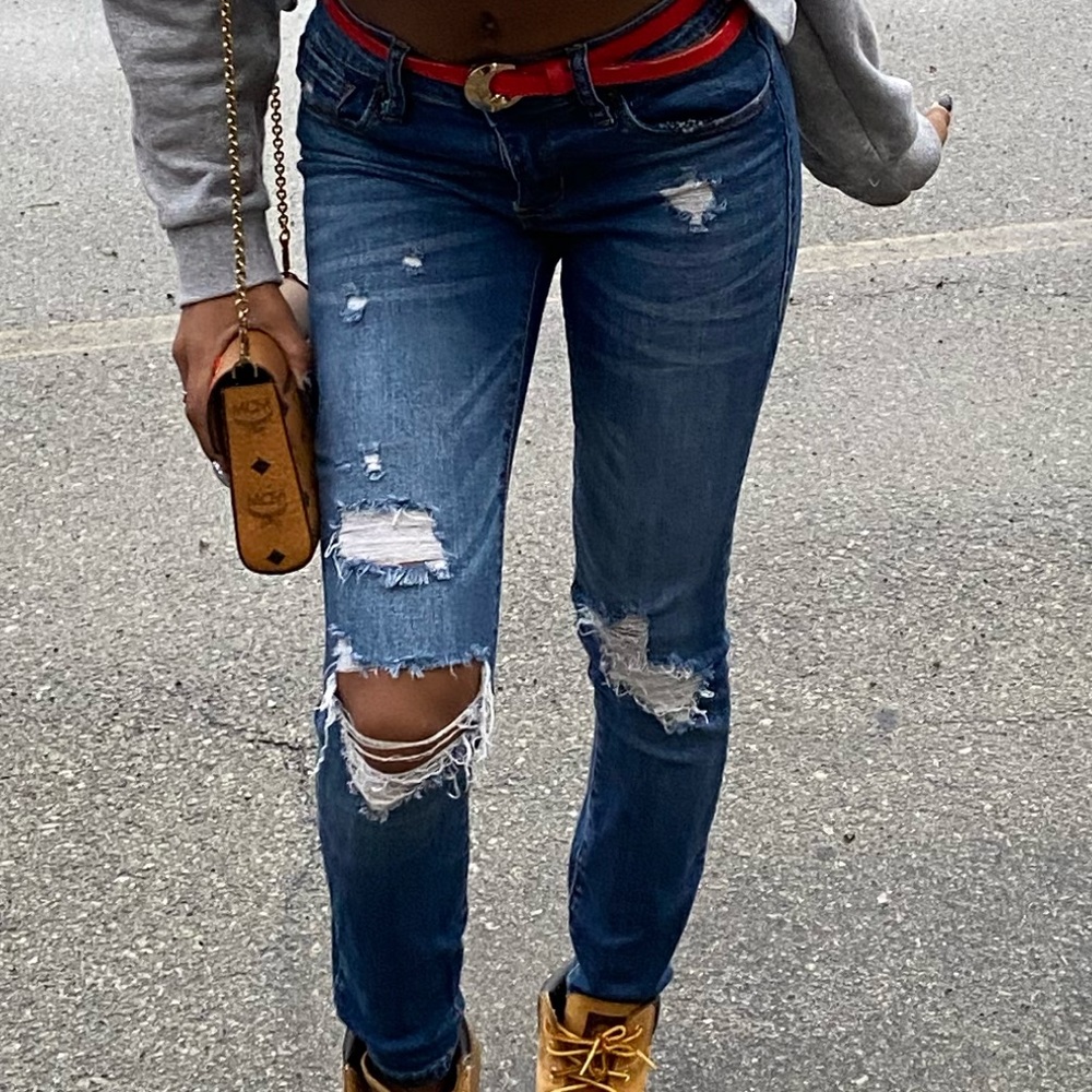 ripped jeans
